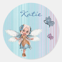 Customisable fairy stickers