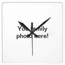 Customisable Family Photo clock