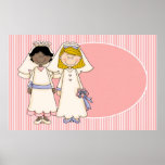 Customisable Gay Female Wedding Poster - Add Text
