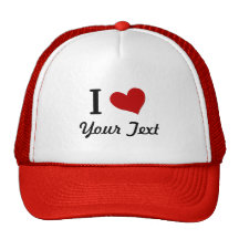 Customisable I Heart Hat