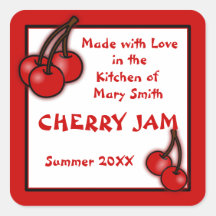 Customisable Labels for Homemade Gifts Square Sticker