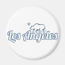 Customisable Los Angeles Refrigerator Magnets