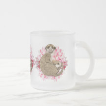 Customisable Meerkat Momma and Baby Mug