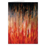 Customisable Modern Abstract Art Note Card