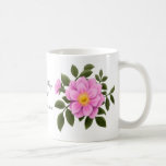 Customisable Pink Rose Mug mugs