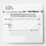 Customisable Print and Map Envelope Template for L