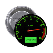 Customisable Racing car throttle name buttons