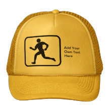 Customisable Runner Logo Hat