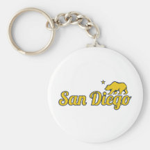 Customisable San Diego Key Chains
