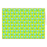 Customisable Skully Peace Greeting Card