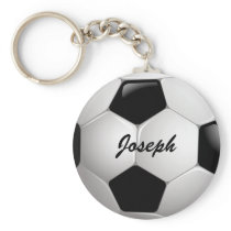 Customisable Soccer Ball Keychain