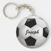 Customisable Soccer Ball Keychain