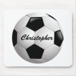 Customisable Soccer Ball Mouse Pad