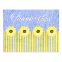 Customisable Thank You Cards Post Card