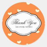 Customisable Thank You Sticker Label