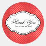 Customisable Thank You Sticker Label