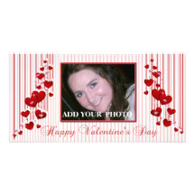 Customisable Valentine Photo Card.