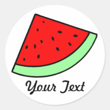 Customisable Watermelon Sticker (LIGHT)