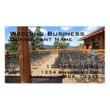Customisable Wedding Business cards