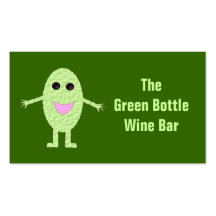 Customisable Wine Bar Business Card