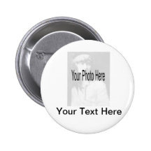 Customisable - Your Photo & Text Buttons