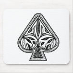 Customise poker spade items mousemat