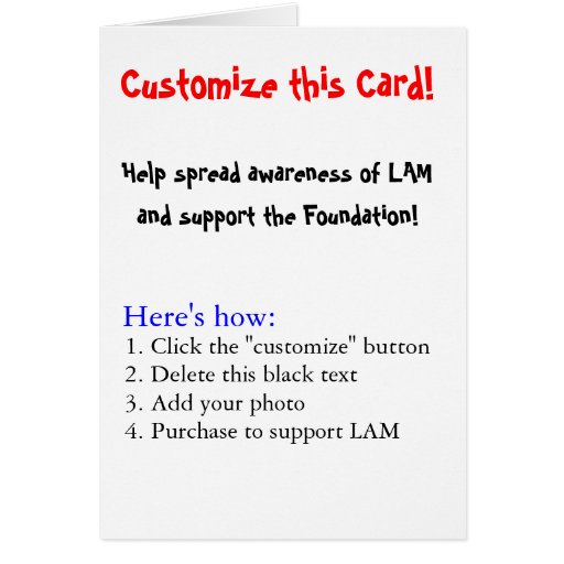 Customise this Card!