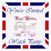 Customise THIS Royal Wedding Watch Party Invite