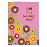 Customise You Own Flower Power Card