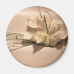 Customise your own calla lily fridge magnet
