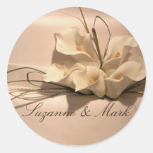 Customise your own calla lily stickers