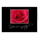 Customise your own rehearsal dinner card