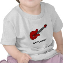 Customised Guitar Shirt for Boys or Girls