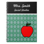 Customised  Teacher's  Apple Notebook