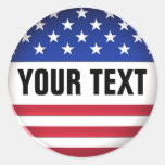 Customised USA Sticker