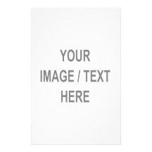 Customised Your Image-Text Here Custom Stationery