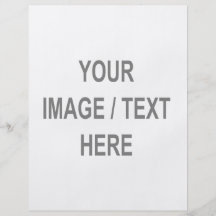 Customised Your Image-Text Here Full Color Flyer