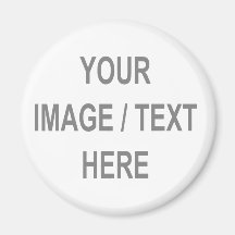 Customised Your Image-Text Here Refrigerator Magnets