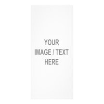 Customised Your Image-Text Here Rack Card Template