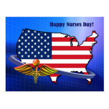 Customizable Nurses Day Postcards