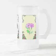 Customizablel Anniversary pink umbrellas Mugs