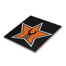 Customize My Minifig Logo Ceramic Tiles