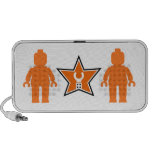 Customize My Minifig Logo, with Orange Minifigs speakers
