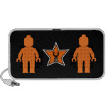 Customize My Minifig Logo, with Orange Minifigs speakers