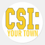 CUSTOMIZEABLE CSI Products Stickers