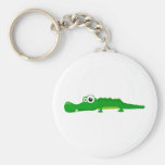 Cute alligator keychain