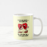 Cute and funny Valentine's Day Coffee Mugs