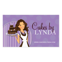 Cute and Sweet Bakery Business Cards