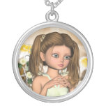 Cute Autumn Fairy Necklace necklaces