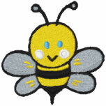 cute baby bee BEE-otch Embroidered Track Jackets